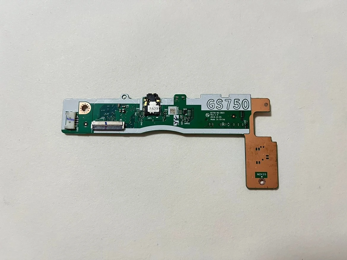 For Lenovo ideapad GS750 NS-C823 audio board, switch board SD card small board