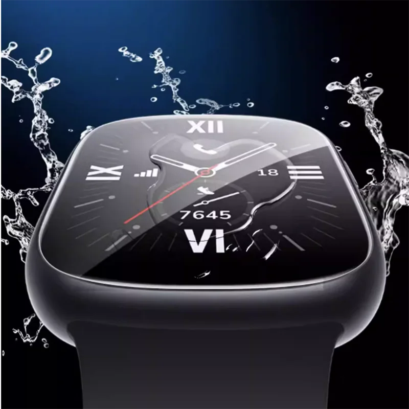 5 szt. Miękkie Smartwatch z TPU przezroczyste folia ochronna ochronne do zegarka Haylou RS5 LS19 osłona ekranu inteligentne akcesoria