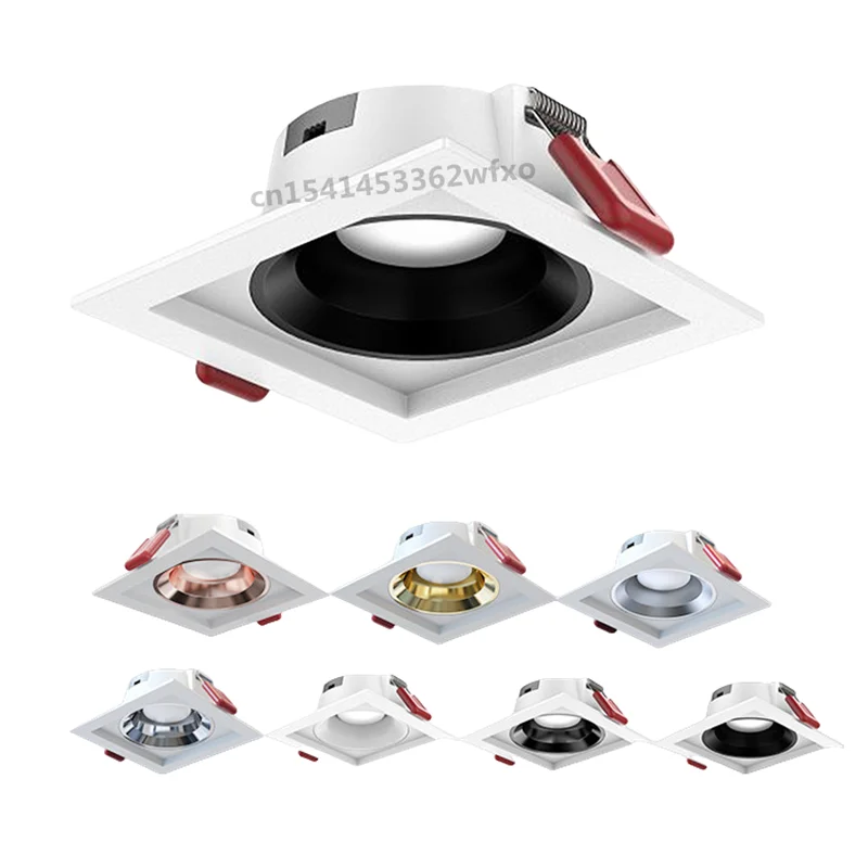 

Dimmable LED downlight Spotlight LED ceiling light AC220V LED embedded cob wall washing light Kitchen indoor lighting bulb