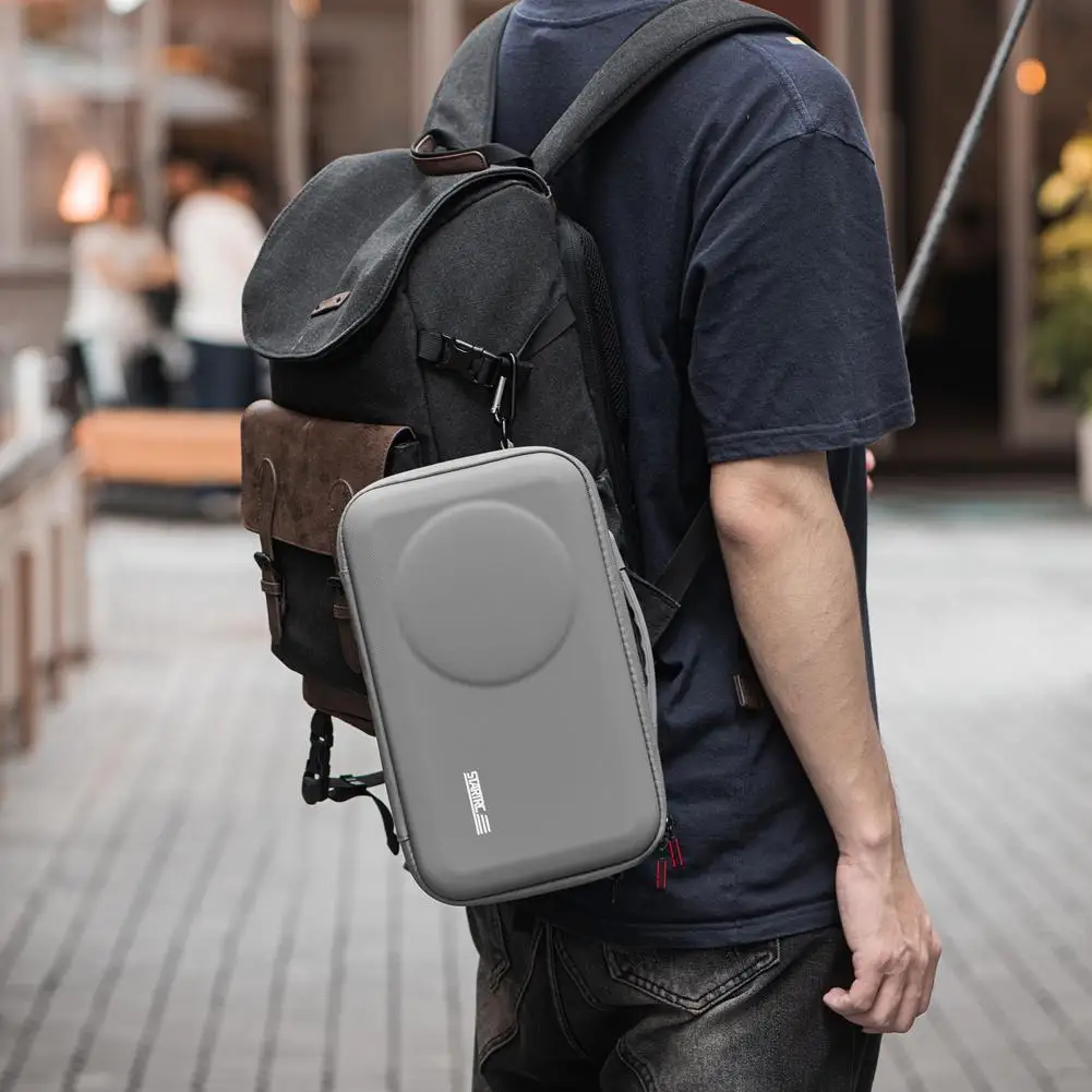

for dji Osmo 360 Carrying Case Panoramic Camera PU Storage Bag Portable Travel Carrying Shoulder Bag for dji Osmo 360