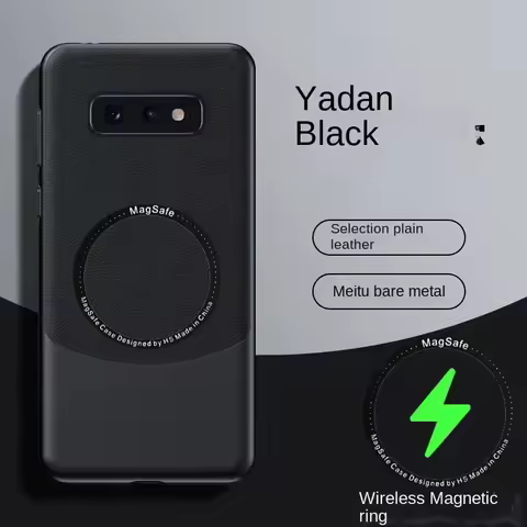 For Magsafe Wireless Magnetic Charging Case For Samsung Galaxy S10e S22 S21 S20 S23 S24 FE Ultra S10 Plus Cover S10e Cases