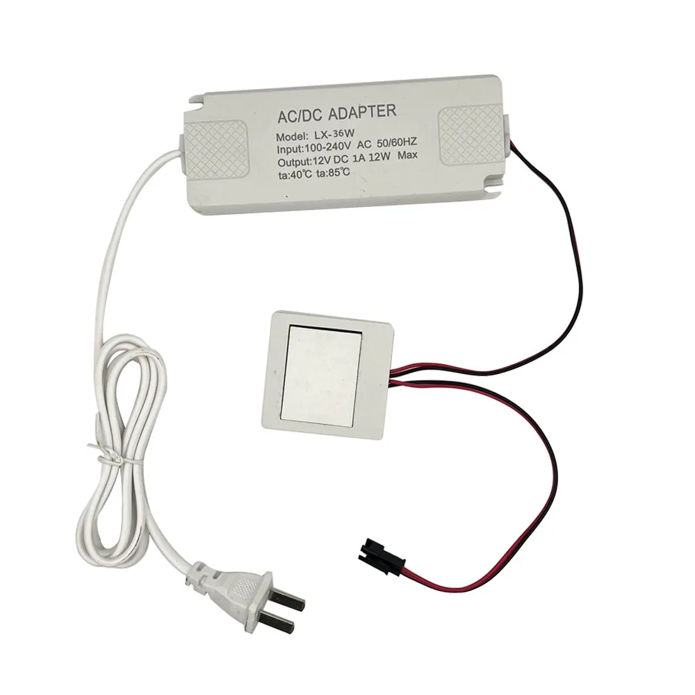 Touch Sensor Switch split power supply smart Single touch 36W mirror strip light controller Dimmer Switch For Bathroom Mirror