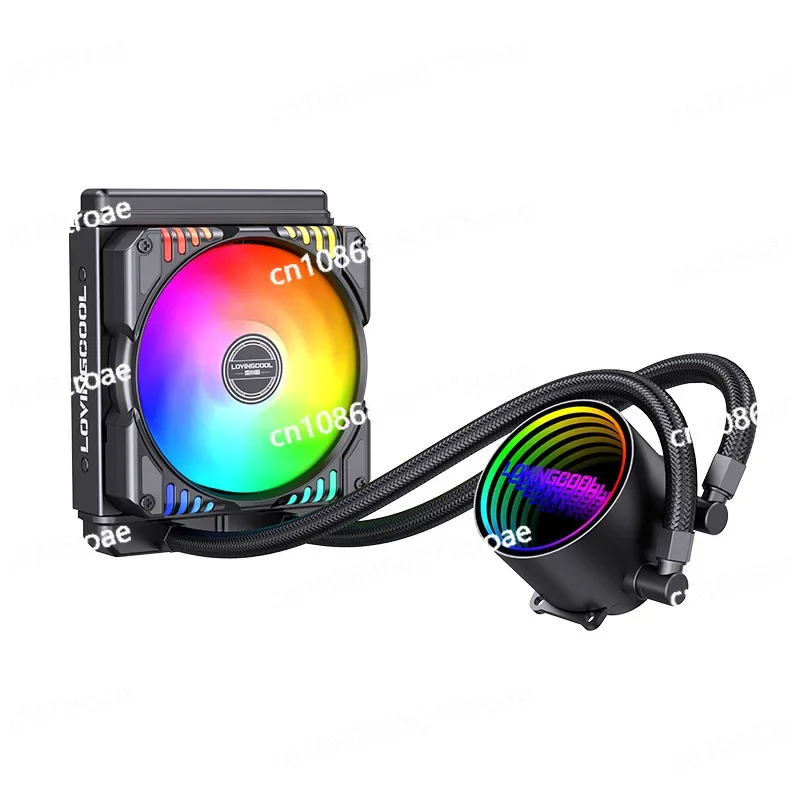 New water-cooled radiator, computer CPU cooling ARGB multi platform integrated fan