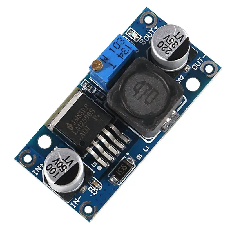 Módulo conversor DC ABGI-10X Lm2596 - Conversor abaixador ajustável do módulo de alimentação DC