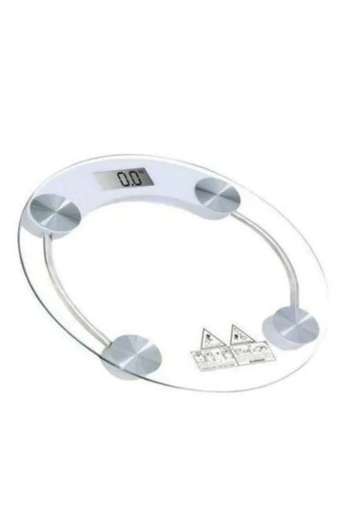 Electronic weighing weight meter precision scales Round Transparent Digital Glass Scale Scales 2003A