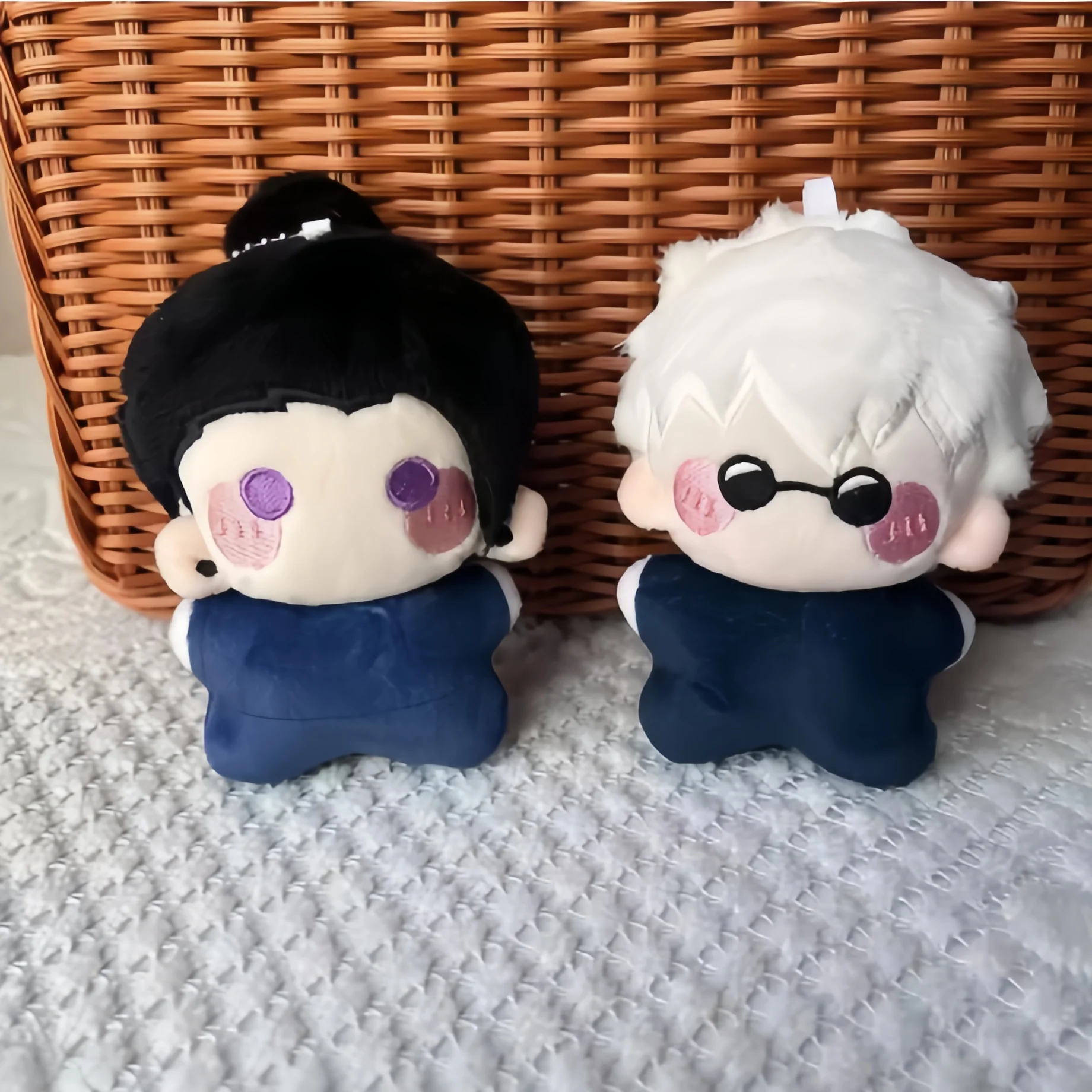 Jujutsu Kaisen Plush Doll Keychain HOT Accessory Anime Geto Suguru Satoru Gojos Soft Cosplay Starfish Body Toy Mini Plushie Toy
