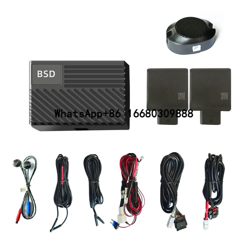 

Car Universal 77GHz radar bsd blind spot detection system rcta Bicolor lamp early warning bsm Blind area lane change assistance