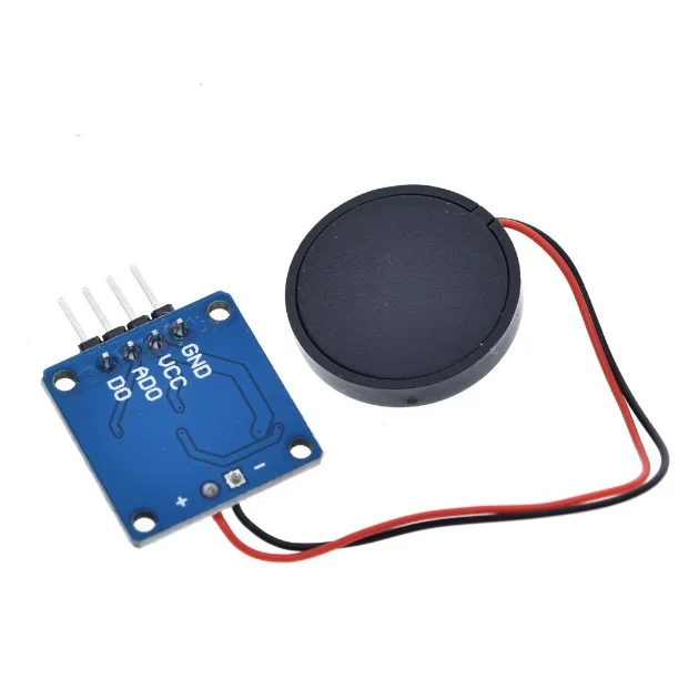 Piezoelectric Chip Knock Vibration Shock Sensor Switch Module