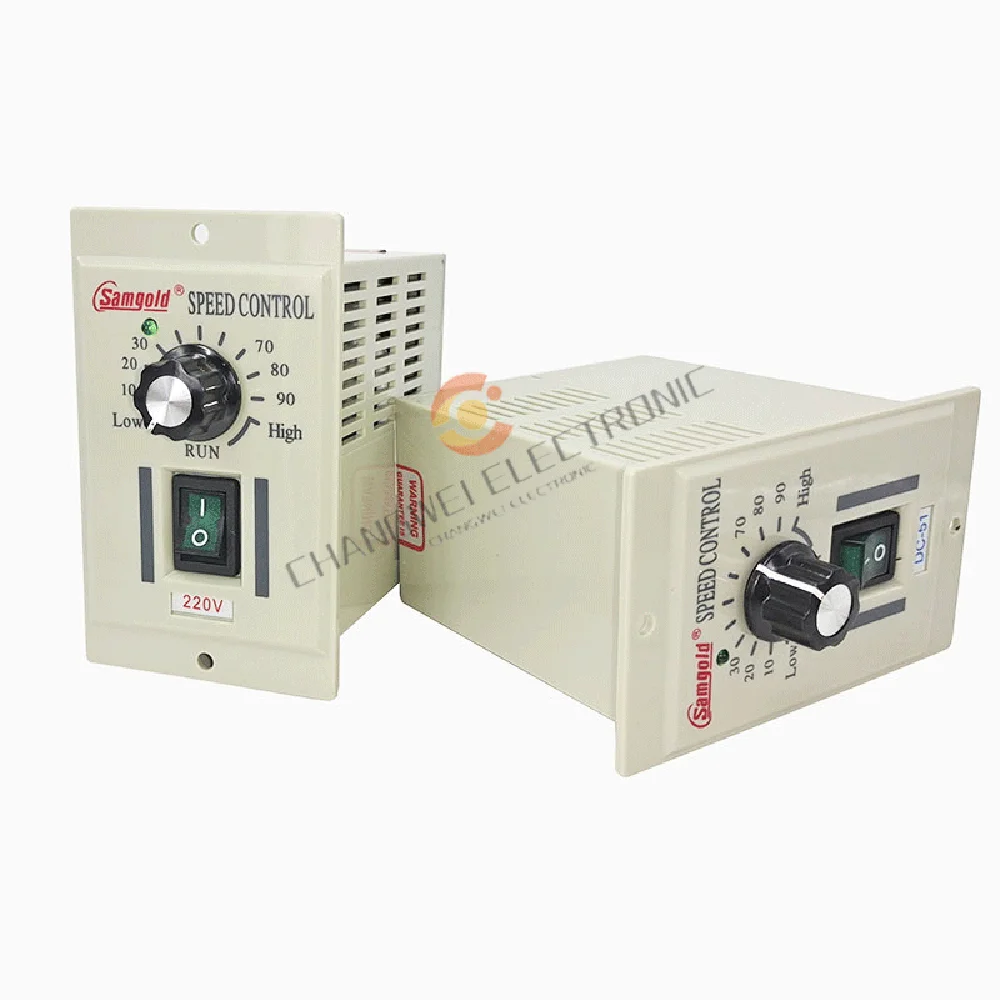 

DC Speed Controller Permanent Magnet Brush Motor Speed Controller AC110V Input And Output 24V36V60V90V DC-51