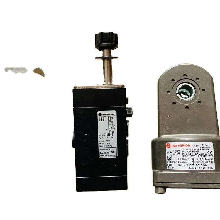 

Cylinder pneumatic SIL3 9713555 herions norgren solenoid control valve