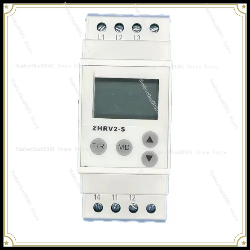 ZHRV2-S LCD Phase Sequence, Over and Under Voltage Protection Relay Three-phase Four-wire, Three-phase Three-wire