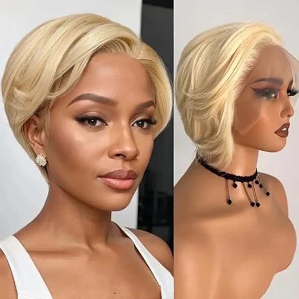 Pixie Cut Lace Fron…