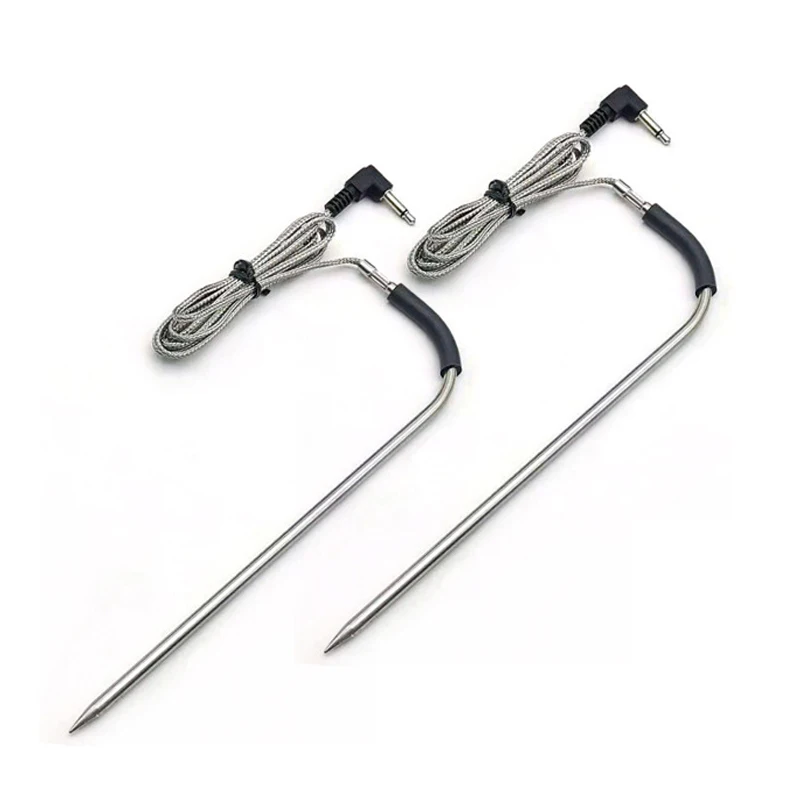 50 قطعة BL-BBQ-PT-094 ميزان حرارة اللحوم قياس درجة حرارة الطعام K نوع الحرارية التحقيق الاستشعار متحكم في درجة الحرارة مع Wir #2