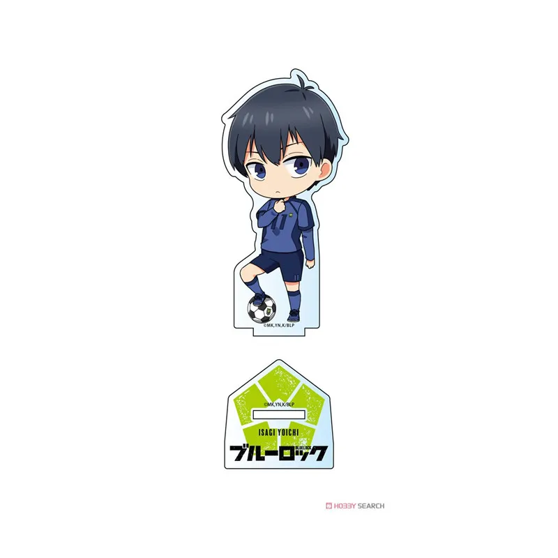 10CM BLUE LOCK Anime Figures Isagi Yoichi Bachira Meguru Seishiro Nagi Acrylic Stands Reo Mikage Character Model Prop Desk Decor