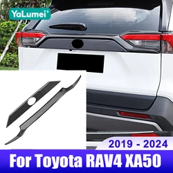 For Toyota RAV4 XA50 2019 2020 2021 2022 2023 2024 RAV 4 Hybrid Car Rear Tail Trunk Door Upper Strip Trim Cover Accessories