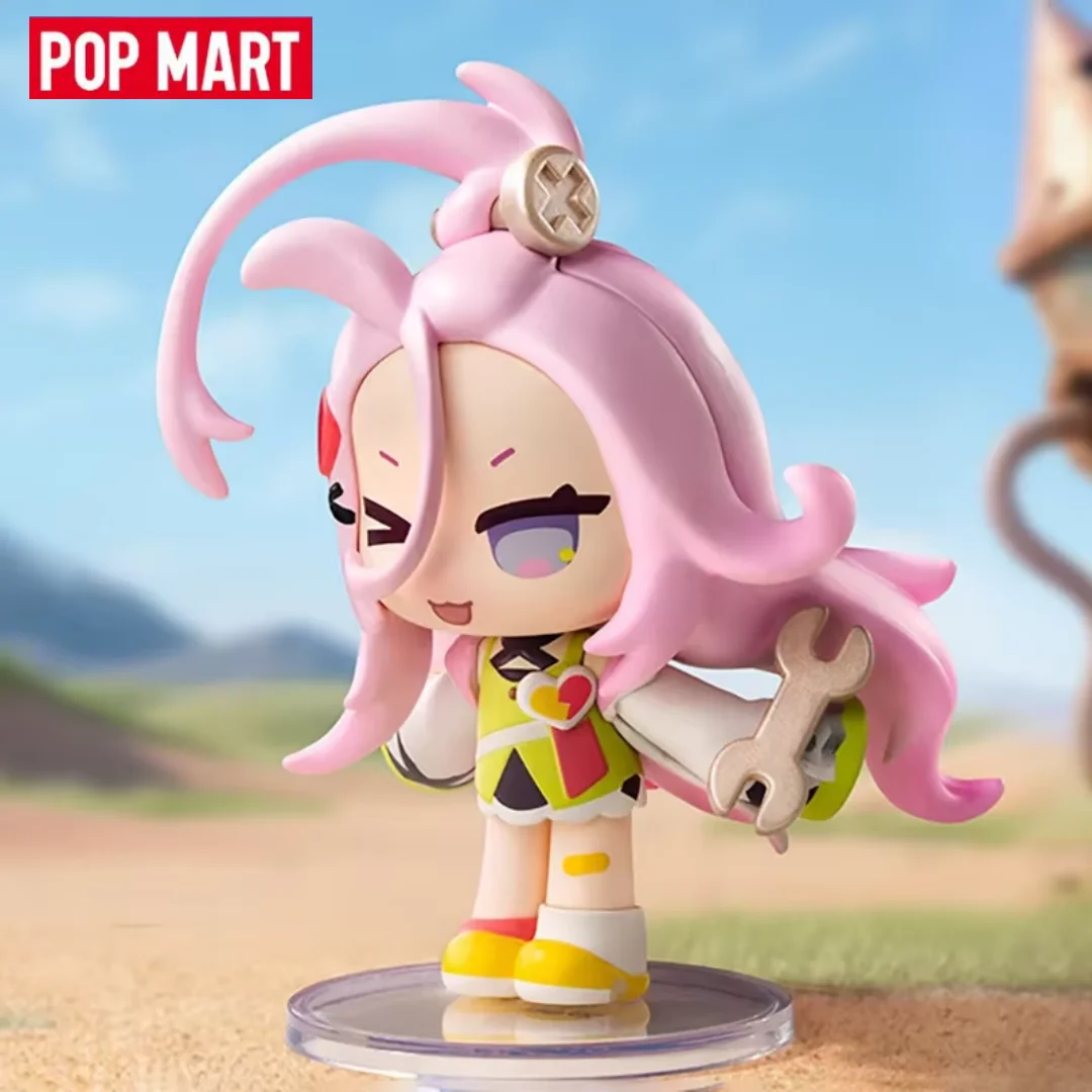 

POP MART Genshin Impact Новогодний сбор Q Версия Серия Mystery Box Подлинная слепая коробка Guess Toys Сумка Орнамент Статуэтки для дома
