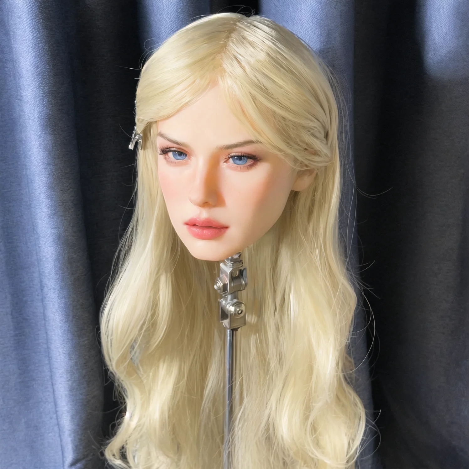 دمية TPE للبالغين بمقياس 1:1 برأس واحد، مصنوعة من مادة TPE، مستحضرات تجميل فنية، ألعاب للبالغين الذكور، محاكاة رأس أنثى