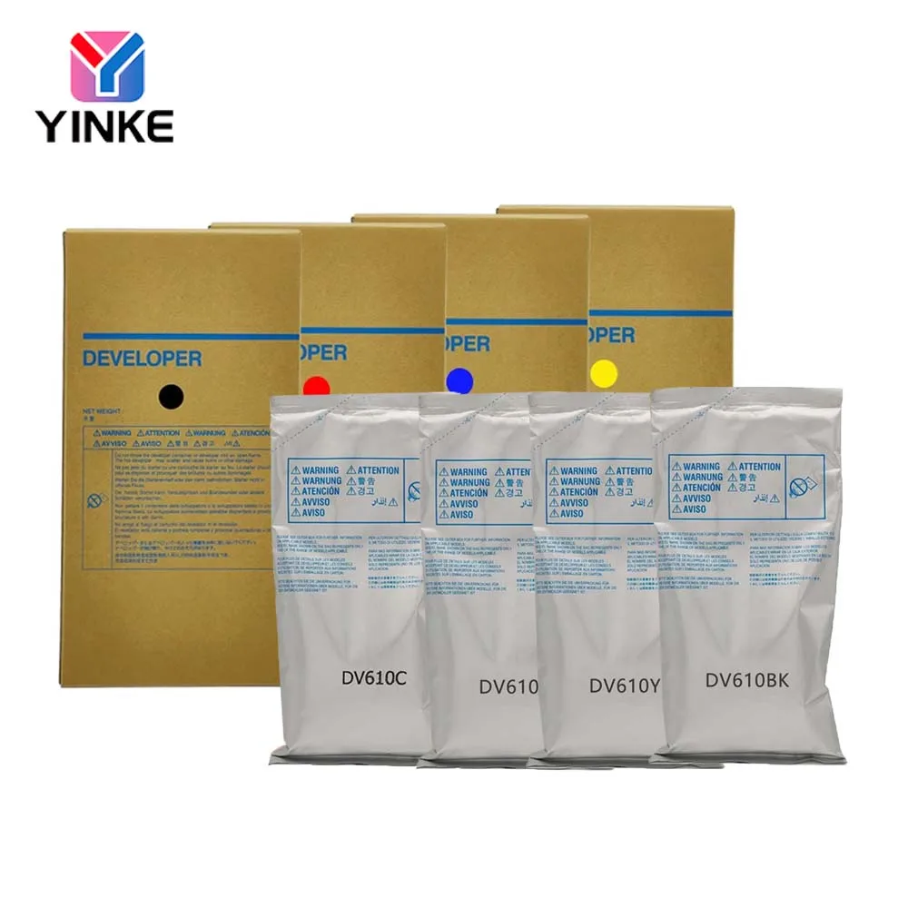 

1Bag/1100g DV610 Developer Powder For Konica Minolta Bizhub C5500 C5501 C6500 C6501 C6000 C7000 C65 C70hc High Quality Carrier