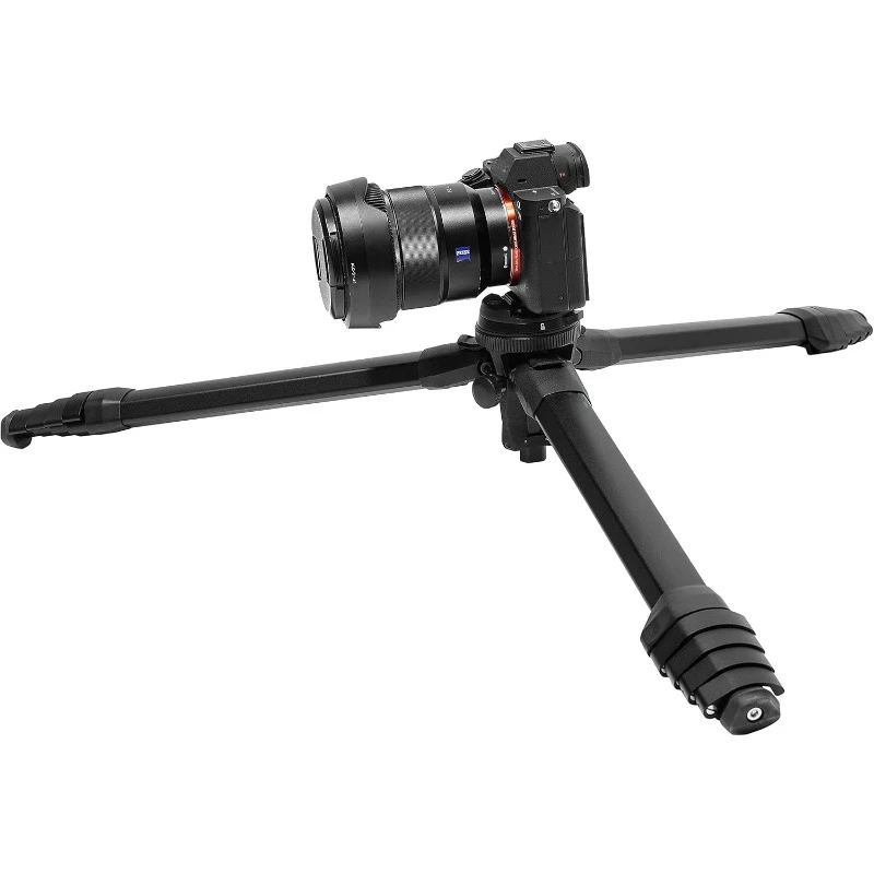 Travel Tripod (5 Section Aluminum Camera Tripod)