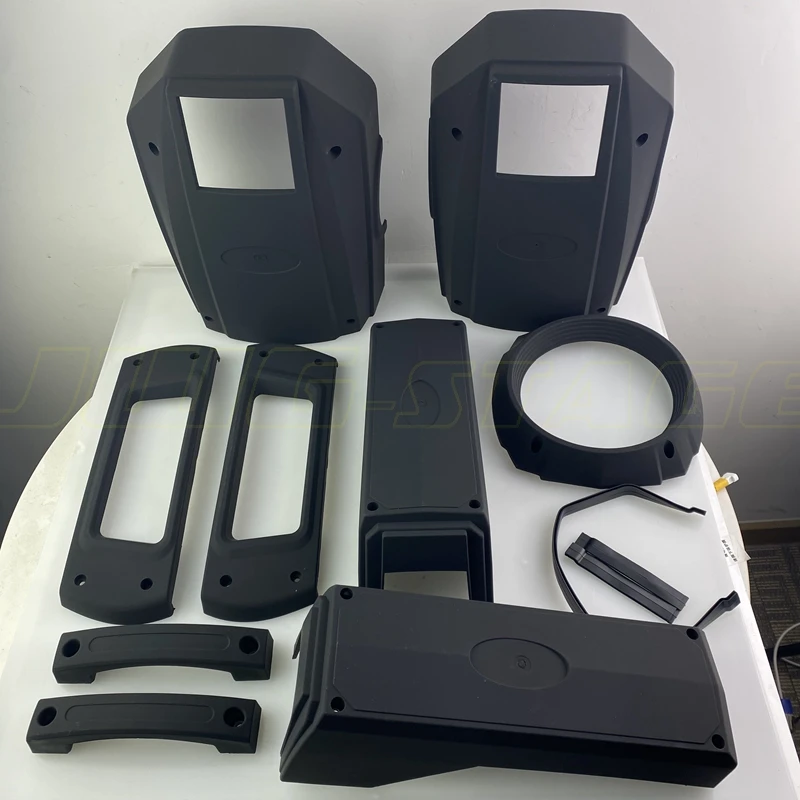 350W Moving Head Beam Light Replacement Shell Housing Arm Cover Plastic Shells  4pcs arms and 22 pcs heads and 12 pcs rubber