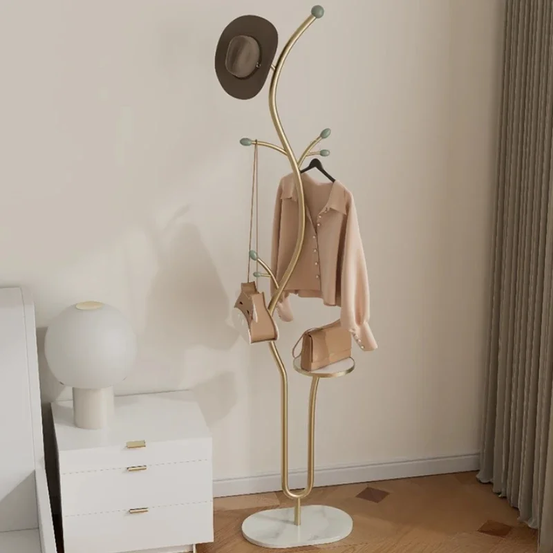 Porte-manteau de chambre à coucher française, présentoir ouvert sur pied, salon d'intérieur, supports modernes, accessoires de sol, meubles Porte Manteau