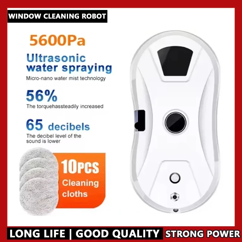 

Intelligent Window Cleaning Robot - Automatic Electric Double-Sided Glass Cleaner for Tall Buildings Household Chores Made Easy