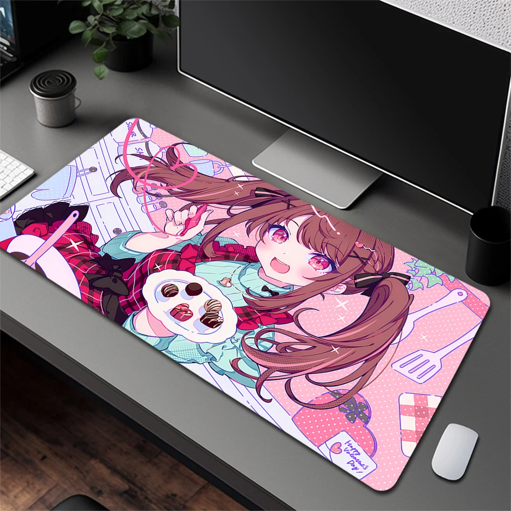 

Computer Mouse Mat 900x400mm Rubber Mouse Pad Kawaii Large Mousepad Office Extend Locking Edge Desk Mat Gaming Keyboard Mats XXL