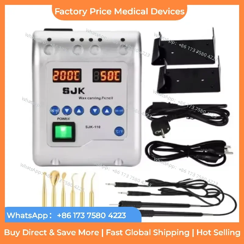 2026-dentisty-digital-electric-knife-wax-carving-double-pencil-with-6pcs-waxer-tips-lab-instrument-fast-shipping