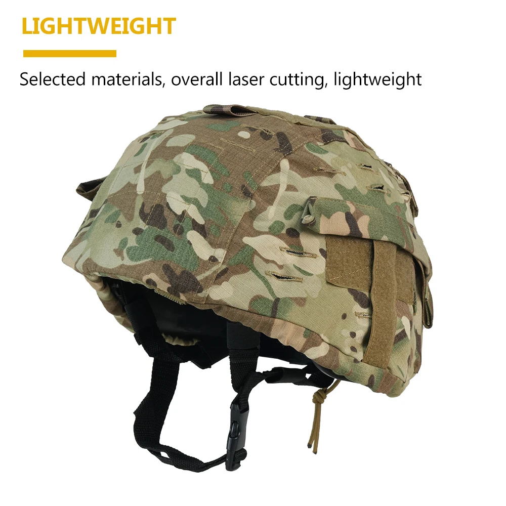 BOOIU тактический чехол для шлема, камуфляжный тканевый шлем для страйкбола для MICH2000, пейнтбол CS, аксессуары для уличных охотничьих шлемов