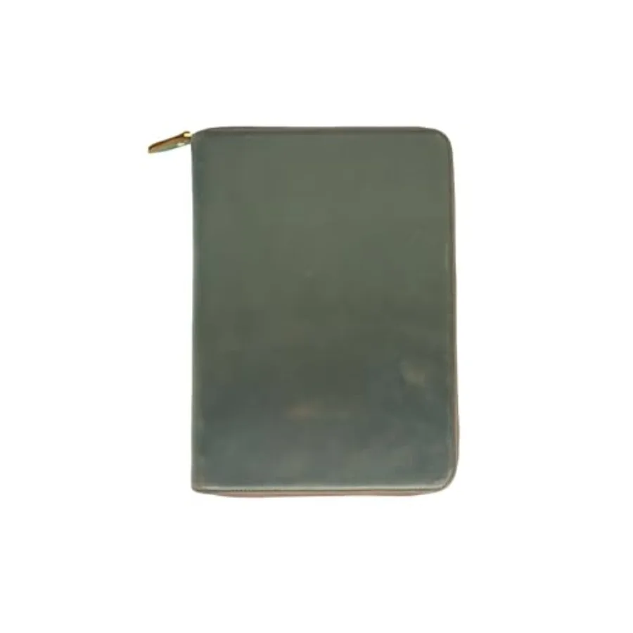 

Leather Sketchbook Zipper Cover Artist Sketch Pad Cover for 5.5" x 8.5"/ Top Spiral Mini Sketchbook, Drawing Book and Pencil Ho