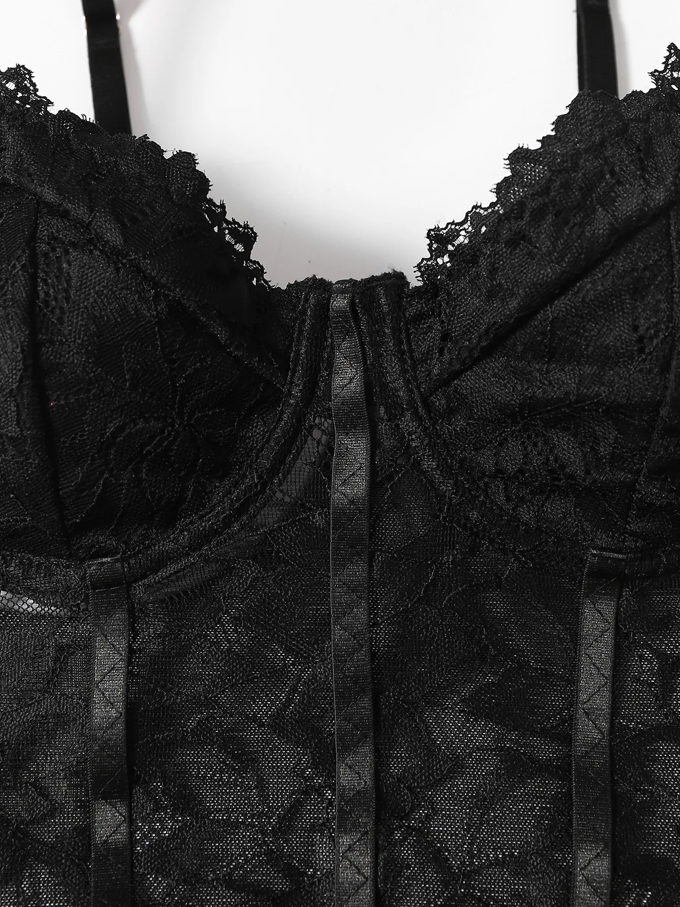 ヨーロッパとアメリカのセクシーな純粋な欲望レースレースメッシュセクシーなストリート痩身と痩身バックレスジャンプスーツ