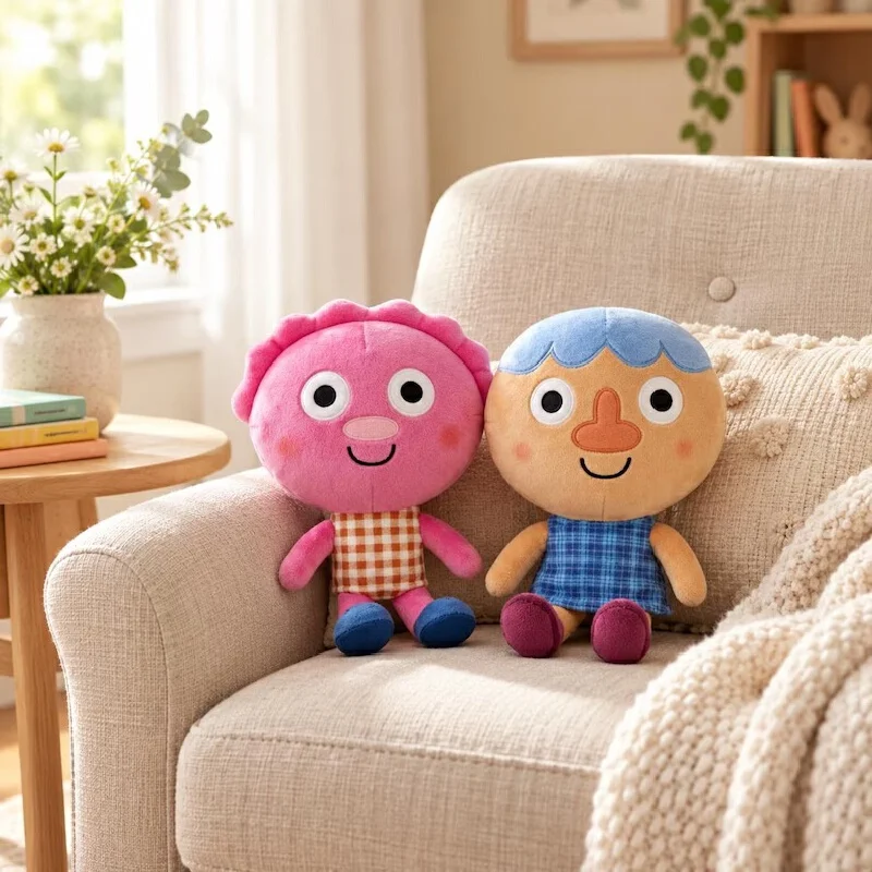 【In Stock】Super Simple Songs Noodle & Pals Plush Toy Kawaii Home Ornament Collection Birthday Gift For Fans  
