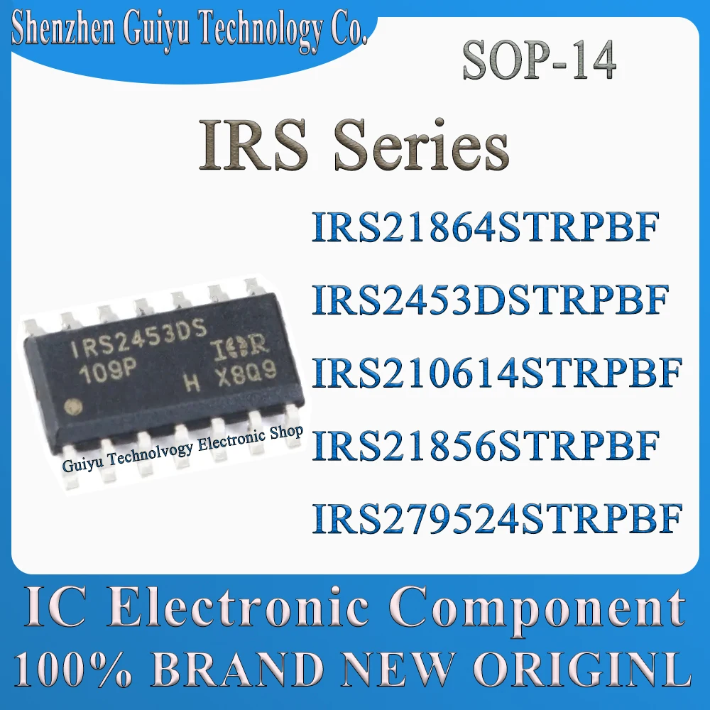 5 Pcs/Lot IRS21864STRPBF IRS2453DSTRPBF IRS210614STRPBF IRS21856STRPBF IRS279524STRPBF IRS2453 IRS21856 IRS21864STRPB SOP-14 IC