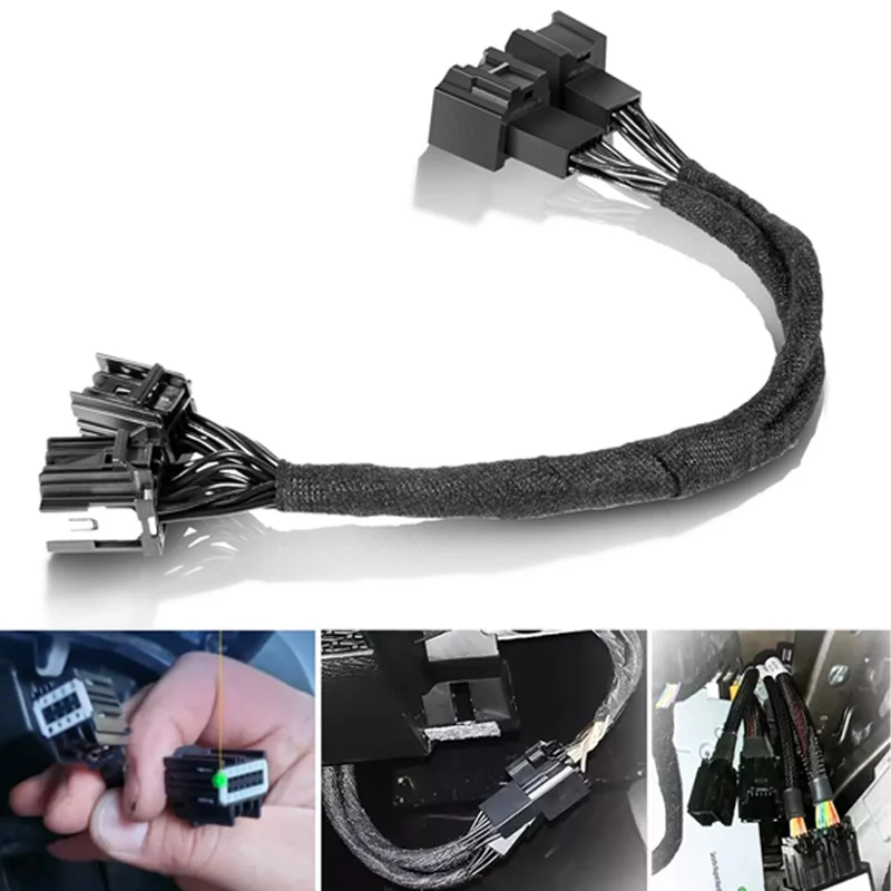 

SGW Extension Cable Replacement fit for 2021 2022 Gladiator Wrangler Ram 1500 Ram TRX Accessories, Security Gateway Extension