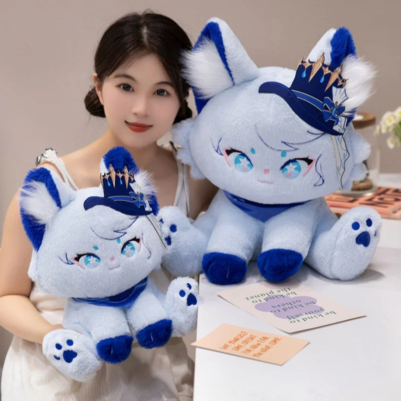 

Genshin Impact Cute Furina Cat Doll Game Peripheral Dolls Stuffed Plush Toys Cat Dolls Gifts To Friends