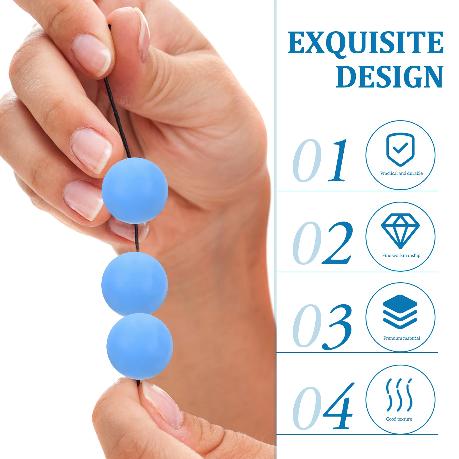 

105Pcs Silicone Beads Bulk DIY Craft Round Beads for Jewelry Making Beaded Bracelet Kit Supplies Silicone Bead Kit