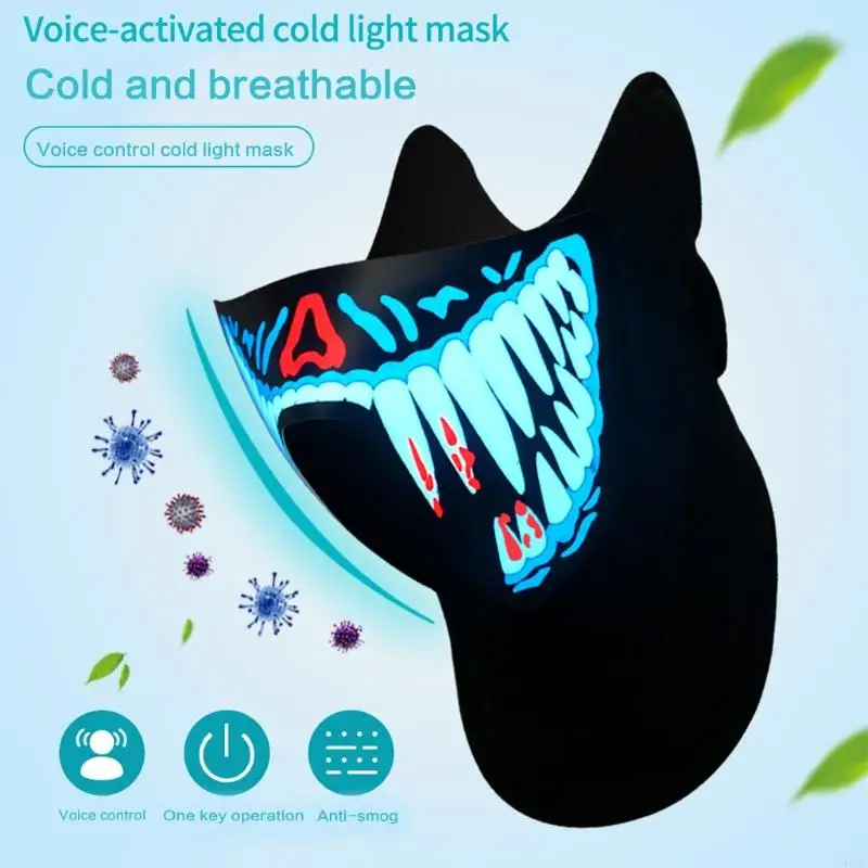 Mặt nạ LED Halloween 49MC