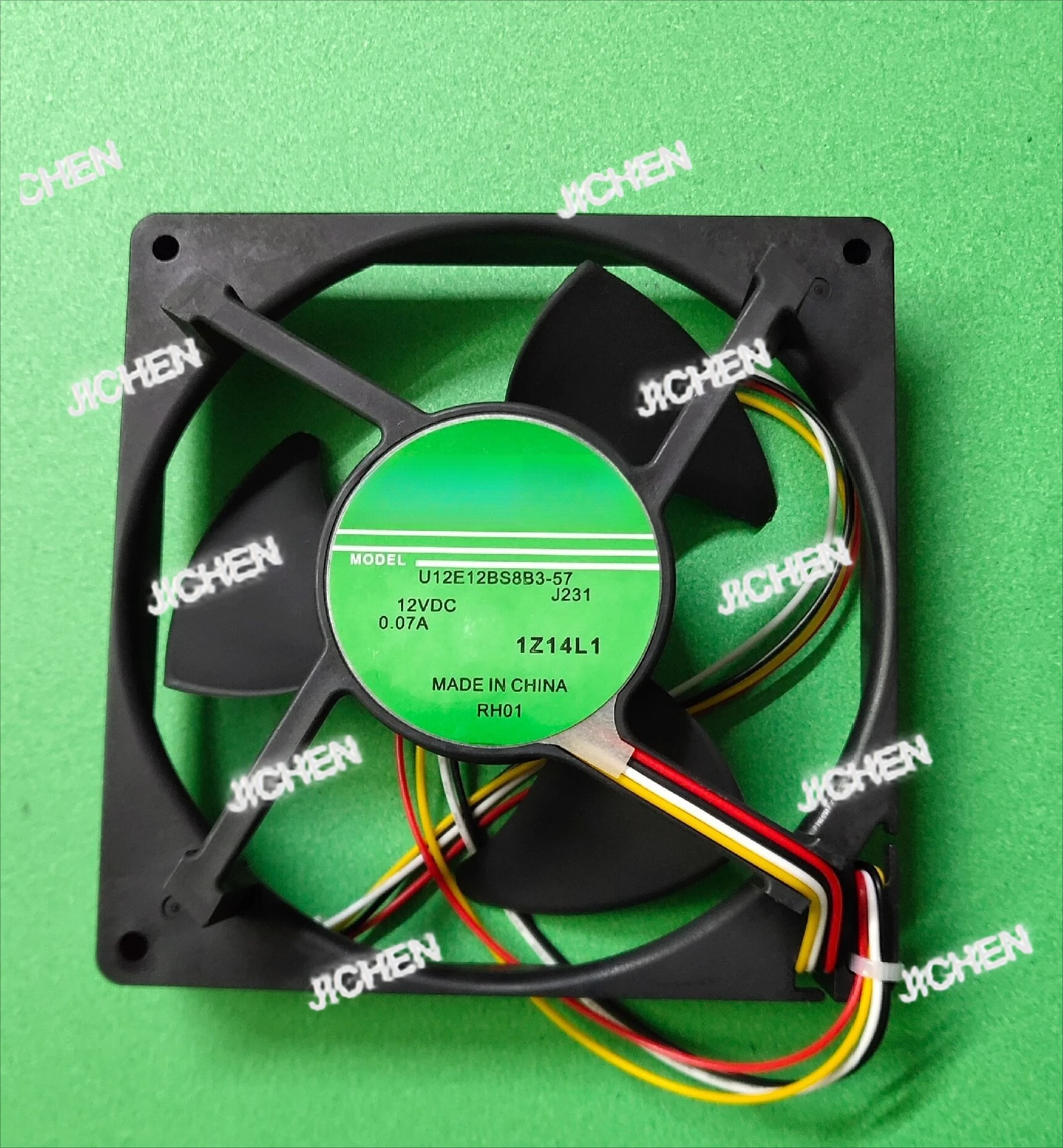 

ZQA U12E12BS8B3-57 J231 Vs U12E12BS8F3-57 DC12V 0,07A Водонепроницаемый бесшумный охлаждающий вентилятор