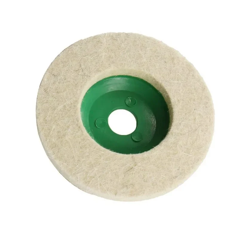 Multi purpose angle grinder with a diameter of 100, fine white wool polishing wheel, polishing felt wheel, and angle grinder