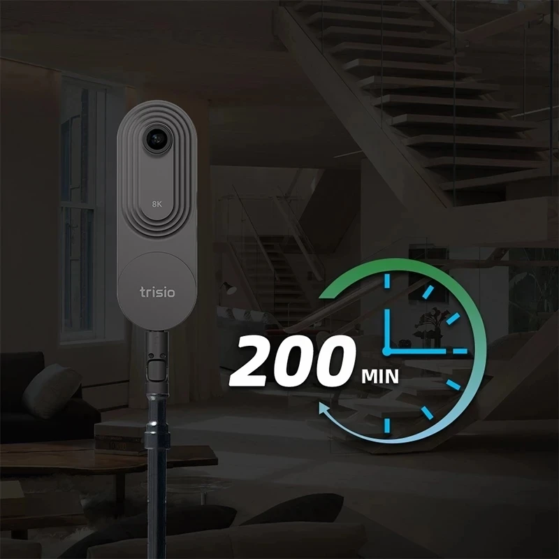 Trisio Lite 2 360 Camera - Designed For Real Estate Agents And Photographers Easy To Capture 360 Panoramic 8K 32MP HD VR Images