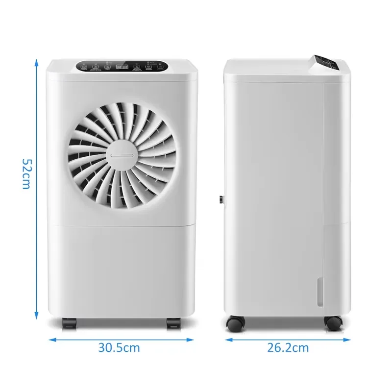 Newest 12L/Day Dehumidifier Digital Control Panel Air Dehumidifiers With Air Purifier Home