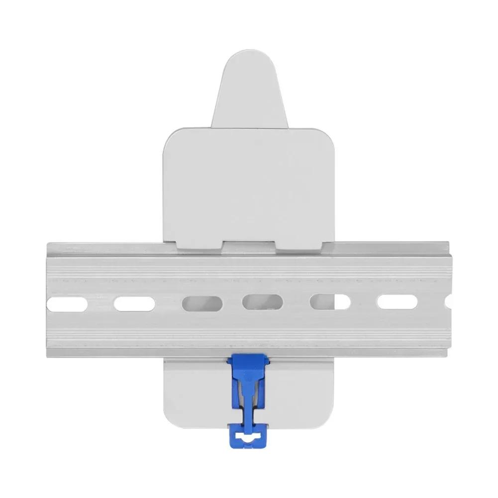 Adjustable Mounting Bracket DIN Rail Tray For DIN Rail Installation Cost-effective Accessory Flame-Retardant ABS Material