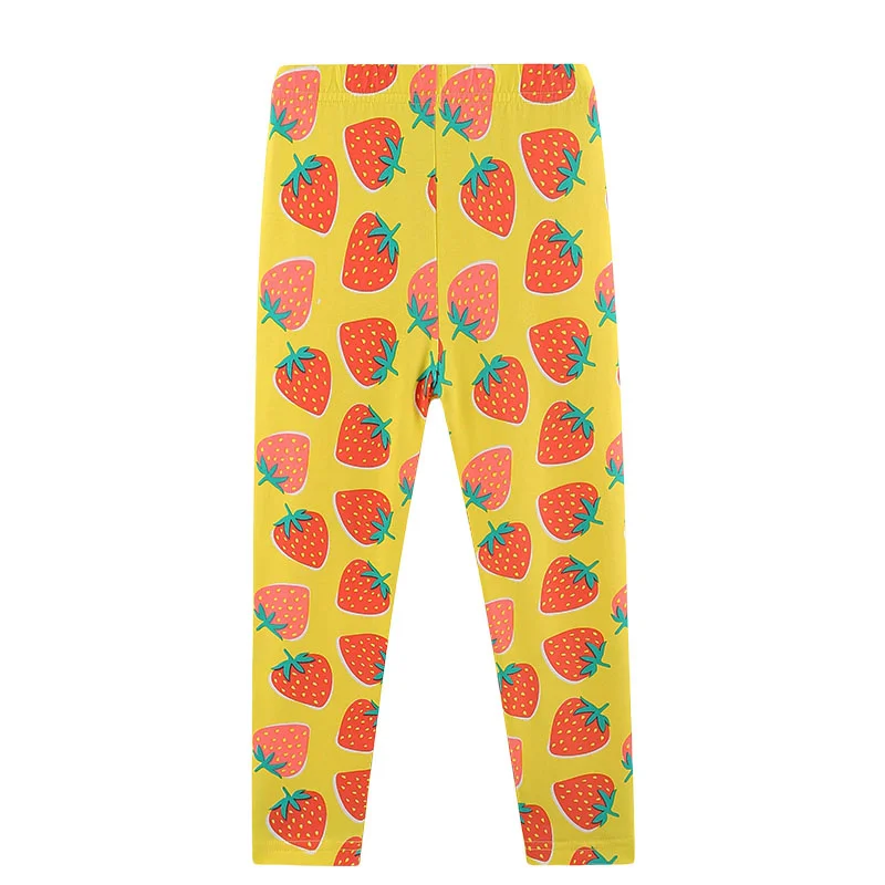 

New Arrival Strawberry Baby Girls Legging Pants Autumn Spring Skinny Pants Baby Clothes for Kids Girls Full Pants
