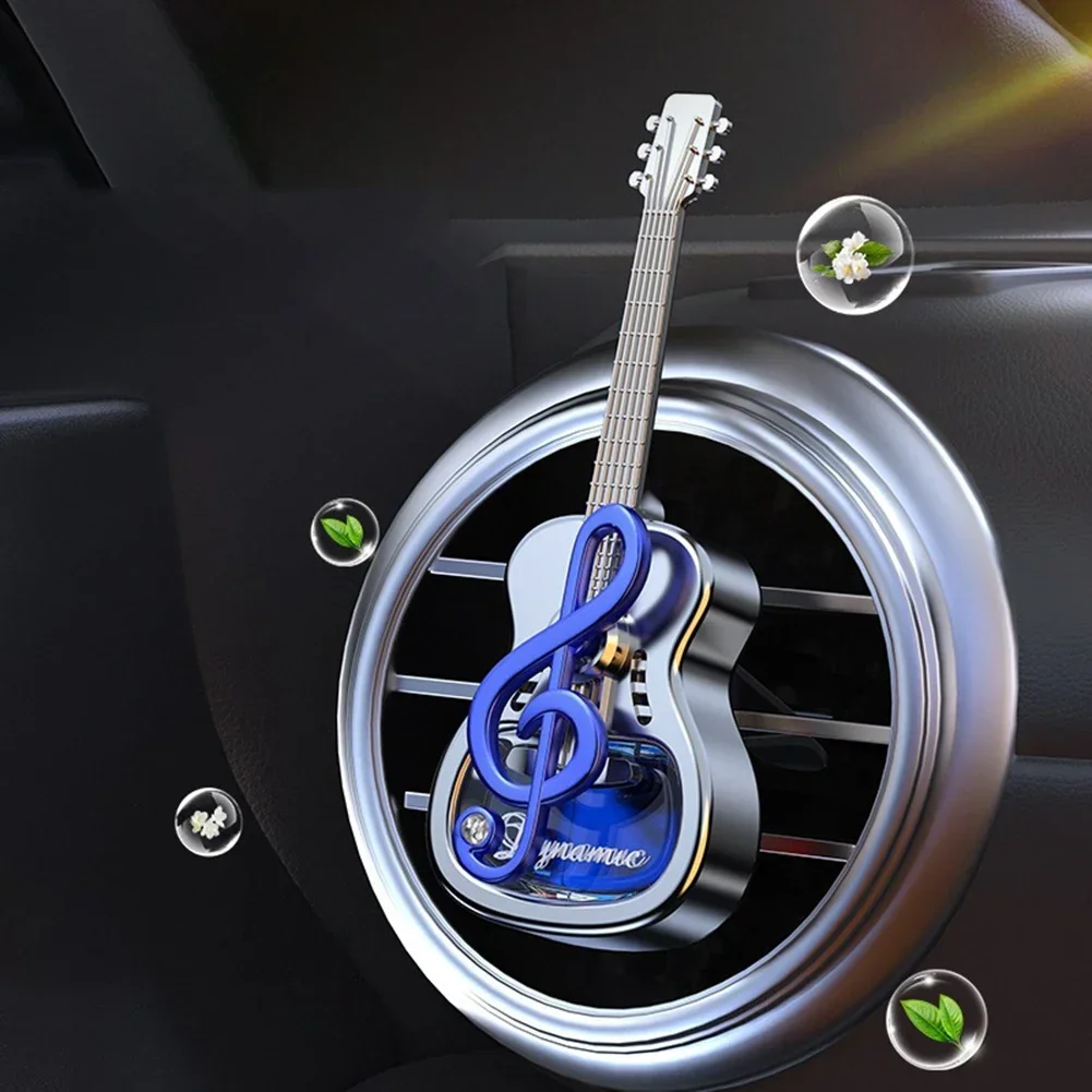 منفذ السيارة تنفيس مقاطع العطور سيارة الهواء المعطر تكييف الروائح الغيتار اكسسوارات الديكور الداخلي #3