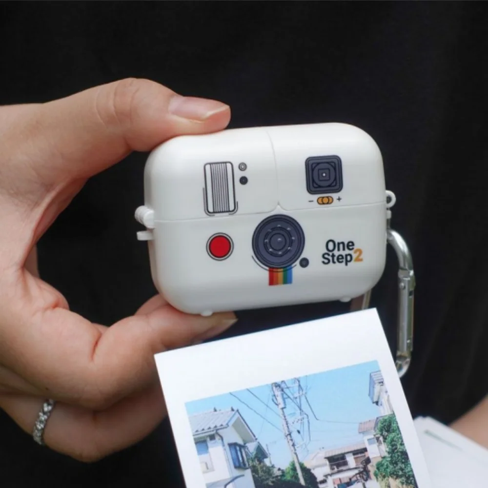 

Pop-Open Cartoon Camera Headphone Case for AirPodsPro Wireless Bluetooth Protective Case for AirPods2 Creative AirPods 3 Stylish
