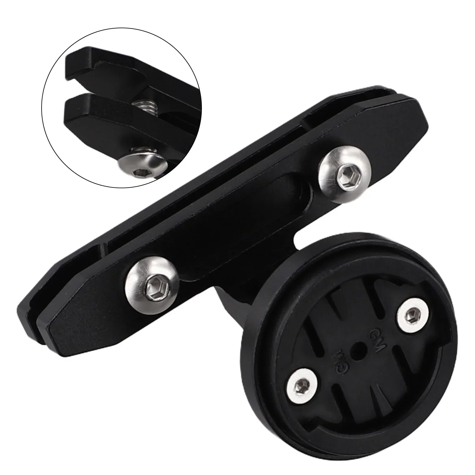 High Performance High Quality Hot Sale Brand New Saddle Mount 1pcs Aluminum Alloy+Nylon Black For Garmin Varia