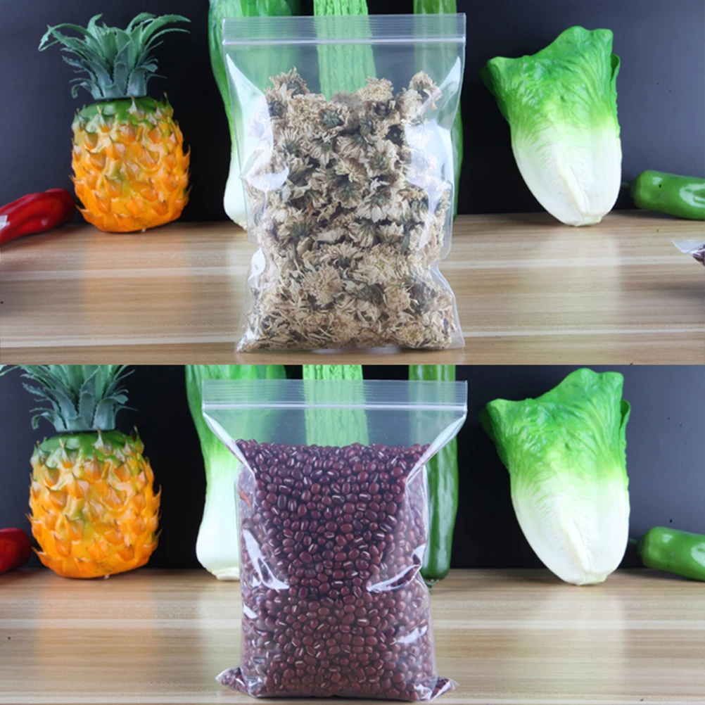 

300 Pcs Food Packaging Bag Self-sealing Storage Small Sealable Bags Sealed Empty