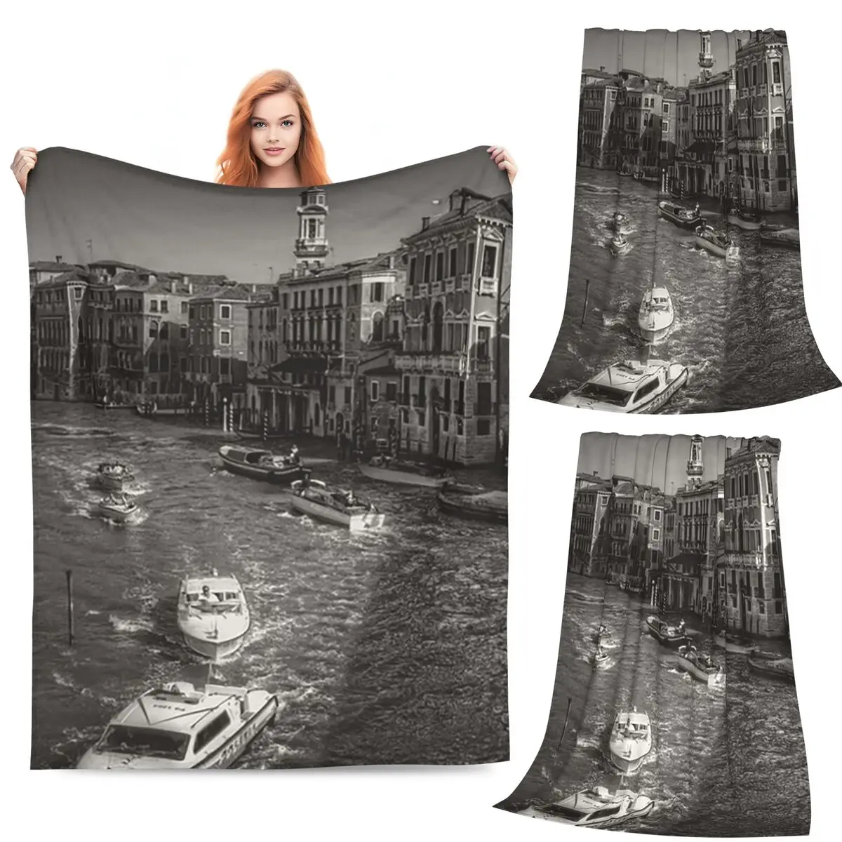 

Одеяло Looking North On The Grand Canal, флисовое одеяло для дивана, супер мягкое одеяло для дивана, постельные принадлежности, дорожные пледы, покрывало, одеяло