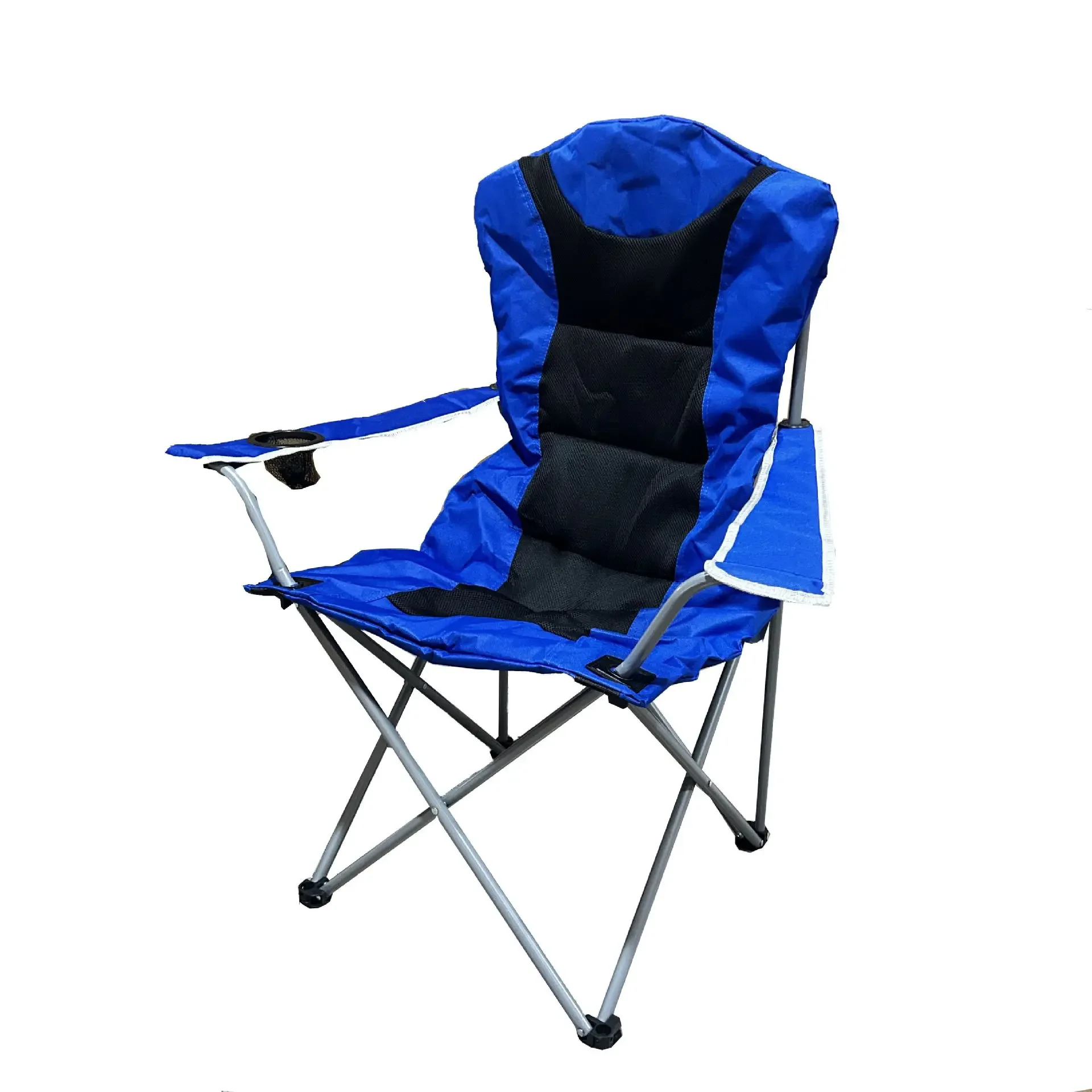 Chair Outdoor Leisure Cotton Splicing Armrest Single Home Comfortable Folding Portable Easy Storage Beach