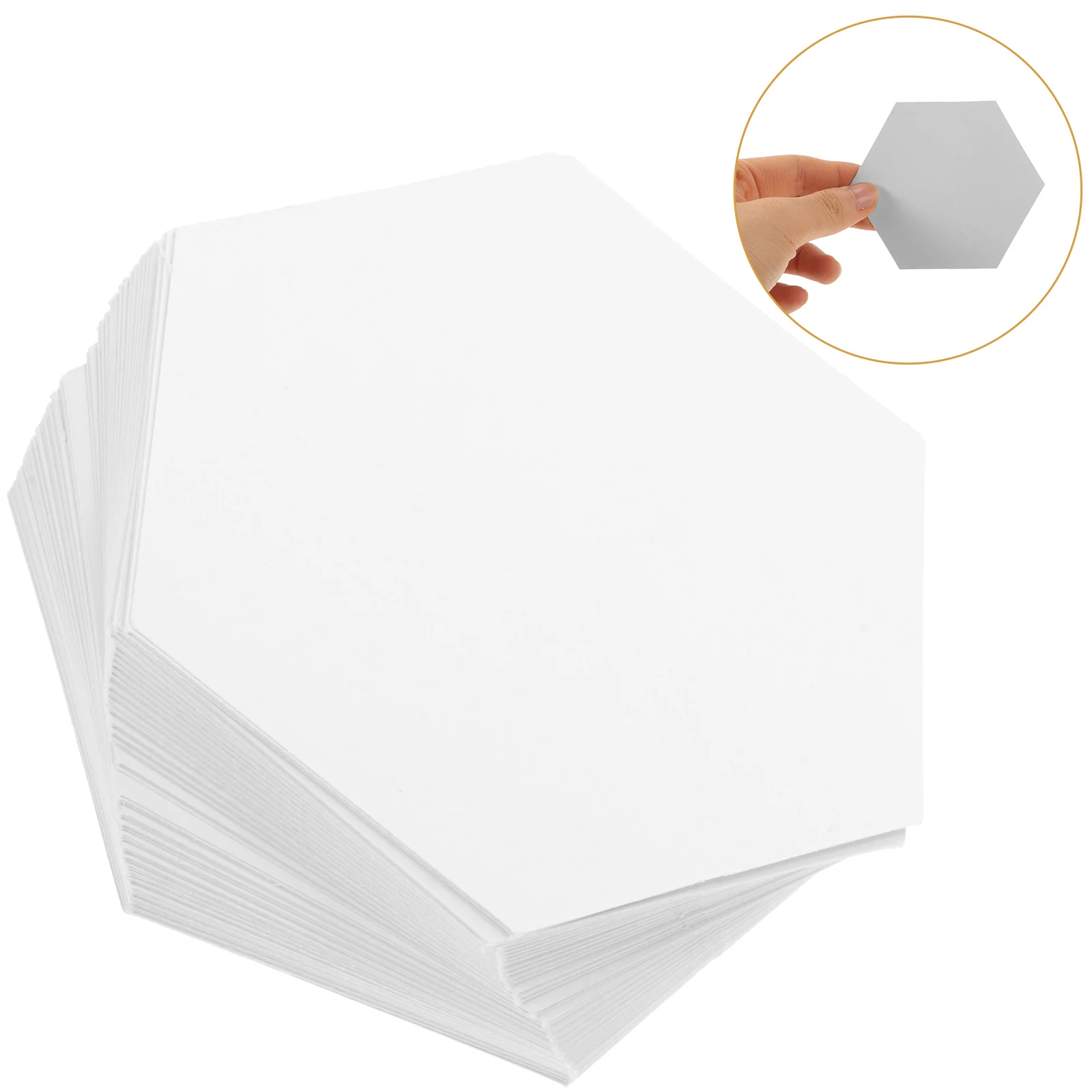 100pcs Paper Board Tools Quilting Templates Piercing Patterns Sewing Patchwork Paper Molds Craft Supplies For Diy Home Clothing